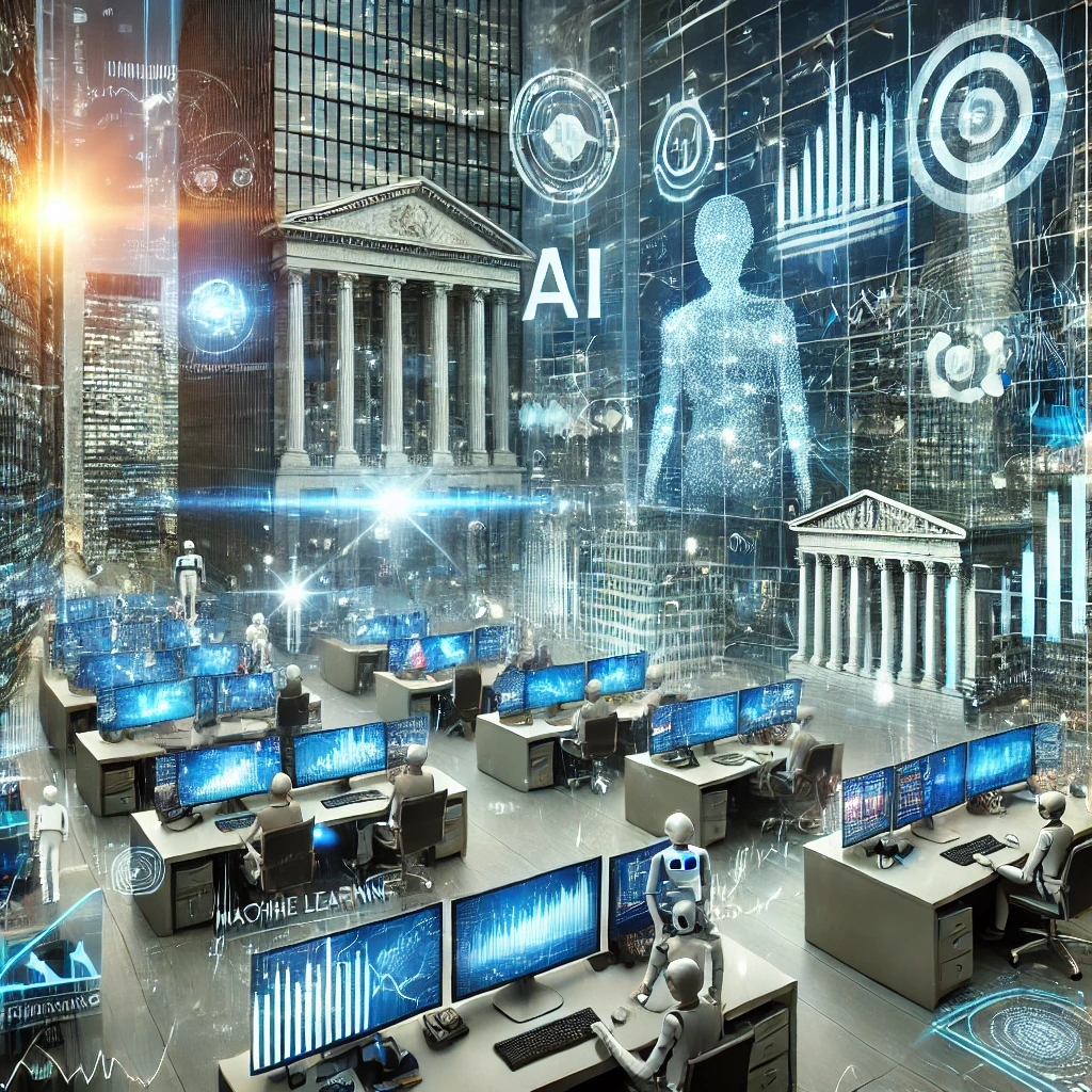 AI in finance transforming the financial services landscape with machine learning applications.