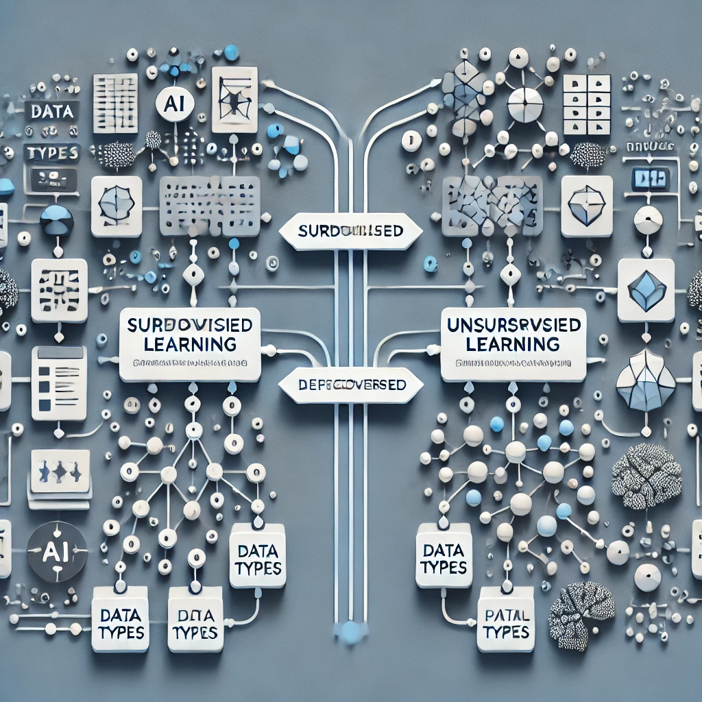 AI projects decision-making between supervised and unsupervised learning