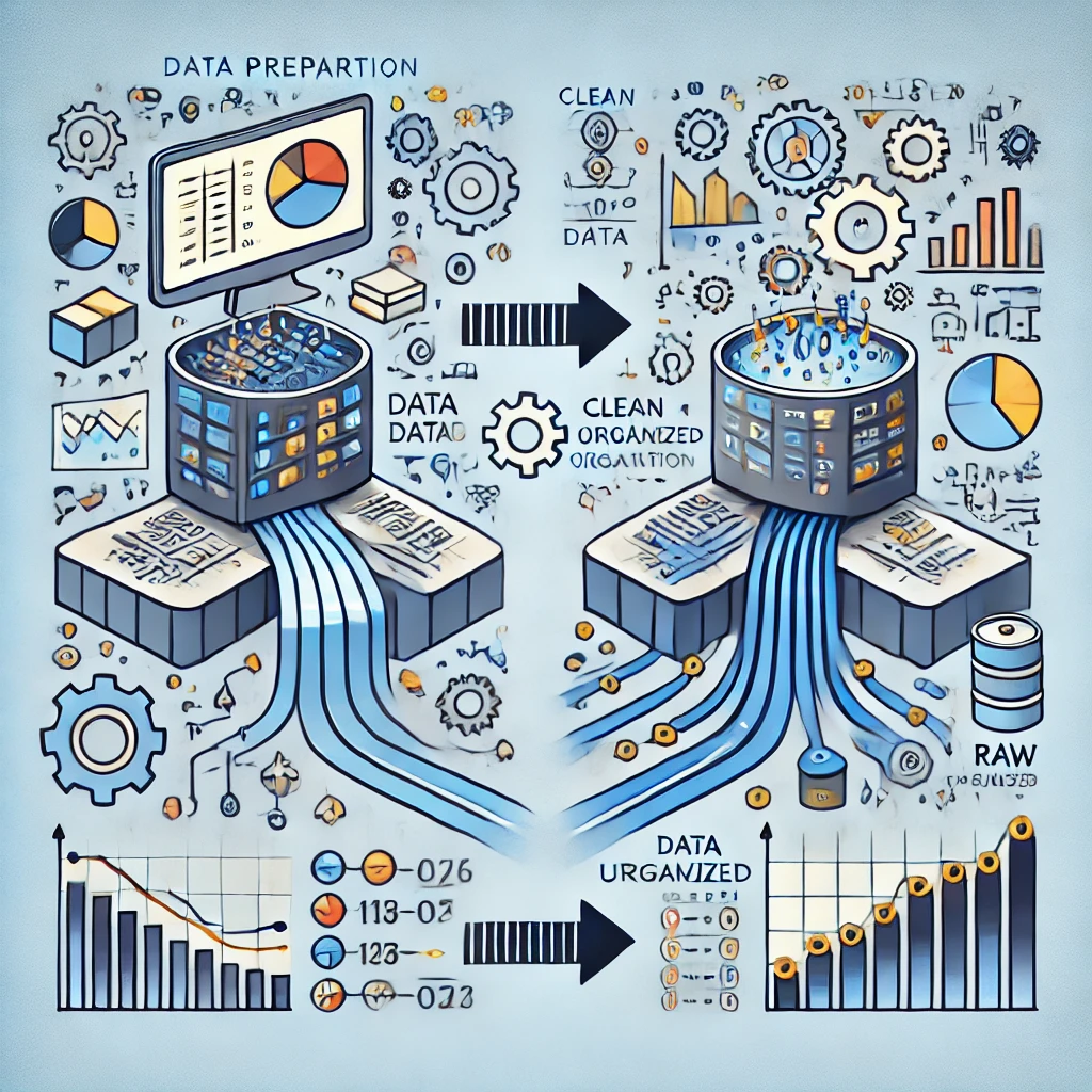 Importance of data preparation in machine learning for accurate model training